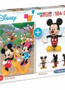 Puzzle 104 3D model Mickey Mouse