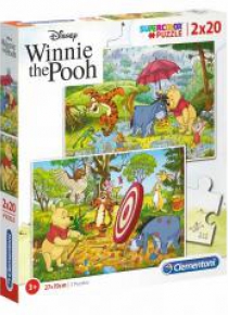 Puzzle 2x20 Kubuś Puchatek