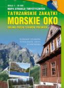 Mapa atrakcji tur. - Morskie oko 1:20 000