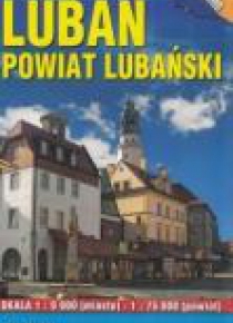 Mapa turystyczna - Lubań/Powiat Lubański