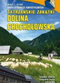 Mapa atrakcji tur. - Dolina Chochołowska