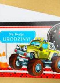 Karnet Urodziny + koperta ARGUS