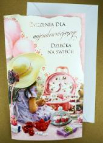 Karnet Życzenia + koperta ARGUS