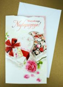 Karnet Życzenia + koperta ARGUS