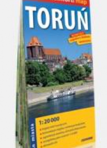 Comfort!map Toruń 1:20 000 plan miasta w.2019