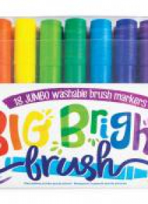 Flamastry pędzelkowe duże Big bright
