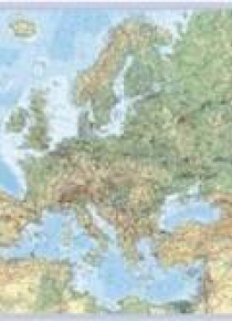 Plansza edukacyjna - Mapa Europy 1:10 000 000