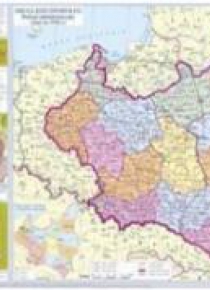 Plansza edukacyjna - Mapa Polski. II RP