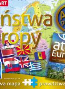 Puzzle: Państwa Europy + atlas