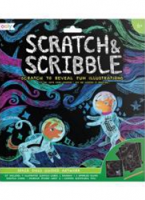 Zdrapywanki Scratch & Scribble Kosmiczne psy