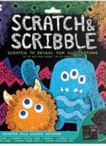 Zdrapywanki Scratch & Scribble Potworki