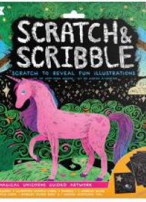 Zdrapywanki Scratch & Scribble Magiczne jednorożce
