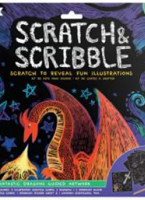 Zdrapywanki Scratch & Scribble Fantastyczne smoki