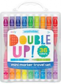 Flamastry mini podróżne Double up 36 kolorów