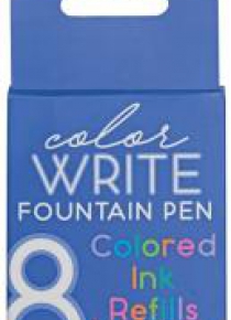 Kolorowe naboje uzupełniające Color Write 8 sztuk