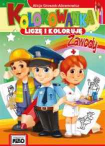 Kolorowanka. Liczę i koloruję. Zawody