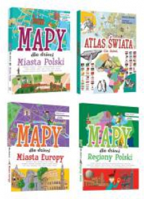 Mapy dla dzieci. Pakiet.