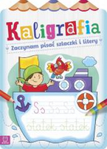 Kaligrafia. Zaczynam pisać szlaczki i litery
