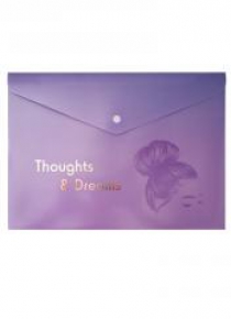 Teczka A5 fioletowa Thoughts & Dreams