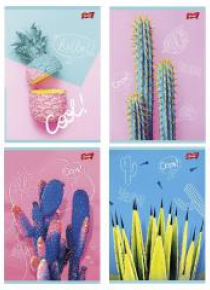 Zeszyt A5/60K kratka Cacti (10szt)
