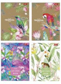 Zeszyt A5/60K kratka Tropical (10szt)