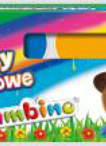 Farby plakatowe 8 kolorów 20ml BAMBINO