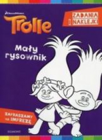 Trolle Zadania i naklejki. Mały rysownik