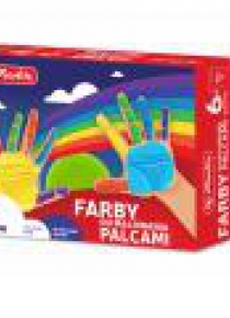 Farby do malowania palcami 6 kolorów x 40ml