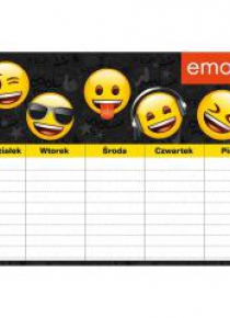 Plan lekcji Emoji (25szt) DERFORM