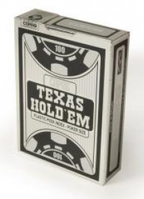 Karty do gry Texas Hold'm Poker czarny CARTAMUNDI