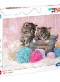 Puzzle 104 Super kolor Sweet kittens