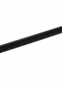 Linijka aluminiowa czarna 30 cm D.RECT
