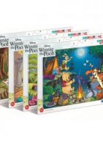 Puzzle ramkowe 15 Super kolor Winnie the pooh
