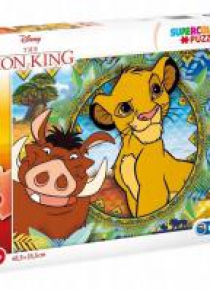 Puzzle 104 Super kolor Lion king