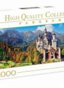 Puzzle 1000 panorama HQ Neuschwanstein