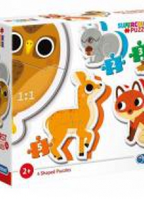 Moje Pierwsze Puzzle Forest animals