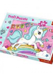 Puzzle 24 maxi Słodki Jednorożec TREFL
