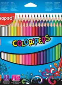Kredki Colorpeps trójkątne 48 kolorów MAPED