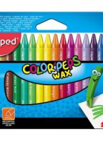 Kredki Colorpeps świecowe 18 kolorów MAPED
