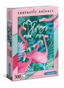 Puzzle 500 Fantastic animals Flamingo