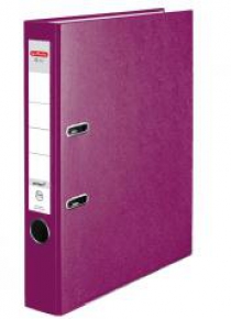 Segregator A4 5cm PP jagodowy Q file