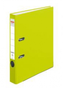 Segregator A4 5cm PP zielony neon Q file