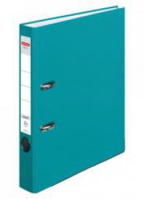 Segregator A4 5cm PP turkusowy karaibski Q file