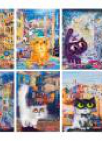 Zeszyt A5/60K linia PP Crazy cats (5szt)