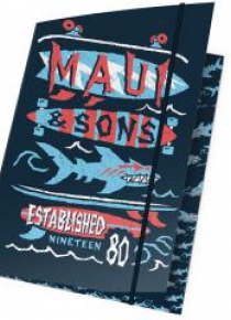 Teczka z gumką A4 Maui and Sons MAUL-109 PASO