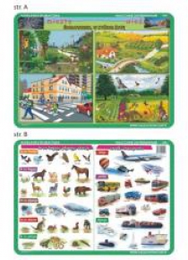 Podkładka edu. 002 -Miasto i wieś, środki trans...