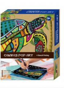 Płótno Pop art Żółw