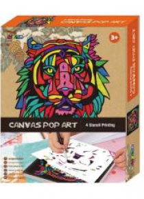 Płótno Pop art Lew