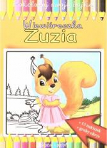 Wiewióreczka Zuzia - kolorowanka