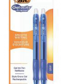 Długopis żelowy niebieski Gel-ocity bls 2szt BIC